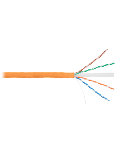 U/UTP 4pair, Cat6, Solid, In, нг(А)-HF (NMC 9140C-OR). Кабель «витая пара» (LAN) для структурированных систем связи. NIKOMAX в Бердске