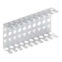 NMC-WCPL10-2 (2 шт). Кронштейн настенный на 10 плинтов. NIKOMAX