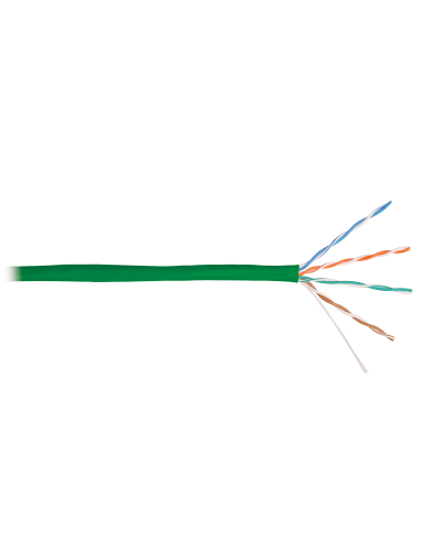 U/UTP 4pair, Cat5e, Solid, In, нг(А)-HF (NMC 9100C-GN). Кабель «витая пара» (LAN) для структурированных систем связи. NIKOMAX в Бердске