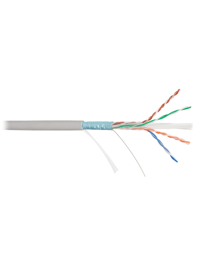 F/UTP 4pair, Cat6a, Solid, In, PVC (NMC 4255A-GY). Кабель «витая пара» (LAN) для структурированных систем связи. NIKOMAX в Бердске