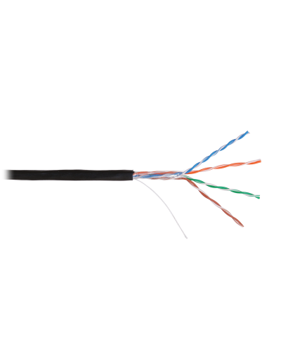 U/UTP 4pair, Cat5e, Solid, In/Out, нг(А)-HF (NMC 4100C-BK). Кабель «витая пара» (LAN) для структурированных систем связи. NIKOMAX в Бердске