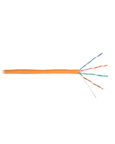 U/UTP 4pair, Cat5e, Solid, In, нг(А)-HF (NMC 9100C-OR). Кабель «витая пара» (LAN) для структурированных систем связи. NIKOMAX в Бердске
