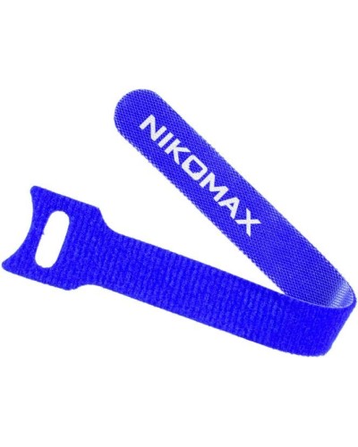 NMC-CTV150-12-SB-BL-10 (10шт). Стяжка-липучка с мягкой пряжкой. NIKOMAX в Бердске