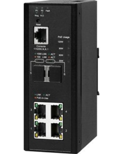 NIS-3500-2204PGE (63P4Y402). Коммутатор управляемый с PoE. NSGate в Бердске