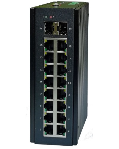 NIS-3200-216PSG (63P16SG2). Коммутатор неуправляемый с PoE. NSGate в Бердске