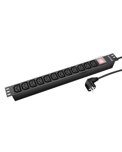 NTSS-PDU-DA2039 гор.размещ. 12xC13 базовые 16A Schuko 2м. Блок розеток 19. NTSS в Бердске