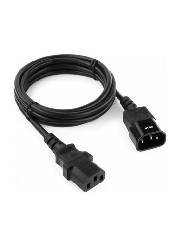 NTSS-PC13145 C13-С14 проводник.:3х1мм2 3м 220/250В 10А черный. Кабель питания. NTSS в Бердске