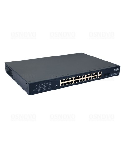 SW-62422(400W). Коммутатор 24-портовый  Fast Ethernet с PoE. OSNOVO в Бердске
