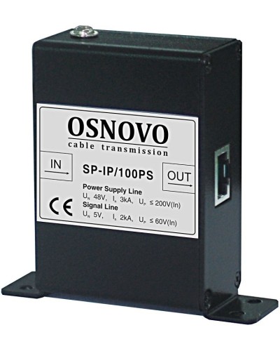 SP-IP/100PS. Устройство грозозащиты цепей Ethernet. OSNOVO в Бердске