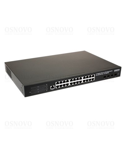 SW-24G4X-1L. Коммутатор с PoE. OSNOVO в Бердске