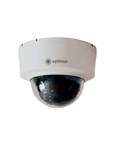 IP-S025.0(2.8)P_V.1. Видеокамера IP купольная. Optimus в Бердске