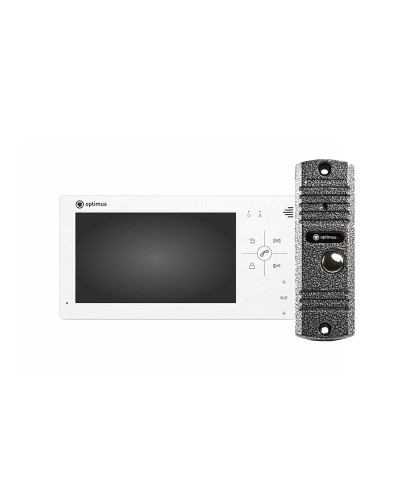 VM-7.0 (w)+ DS-700L (сереб.). Комплект видеодомофона. Optimus в Бердске