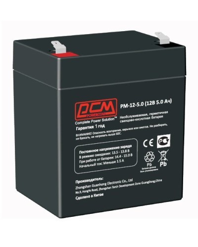 PM-12-5. Аккумулятор герметичный свинцово-кислотный. POWERCOM в Бердске