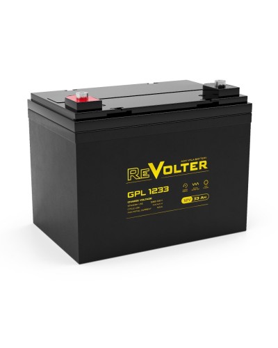 Revolter GPL 1233. Аккумулятор автомобильный герметичный свинцово-кислотный. Revolter в Бердске