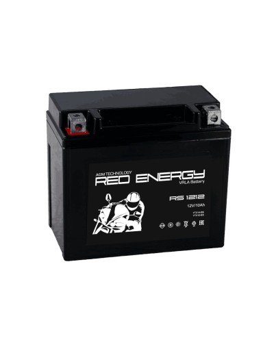 Red Energy RS 1212. Аккумулятор герметичный свинцово-кислотный стартерный. Red Energy в Бердске