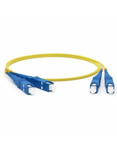 Патч-корд оптический соединительный (SM), 9/125 (OS2), SC/UPC-SC/UPC, (Duplex), LSZH, 1м (50-2011): Патч-корд оптический в Бердске