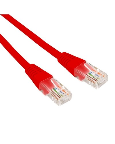 Патч-корд U/UTP CAT 6, RJ45-RJ45, 26AWG, LSZH, красный, 2м REXANT (02-0293-2). Патч-корд UTP. Rexant в Бердске