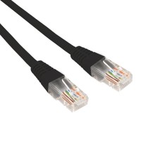 Патч-корд U/UTP CAT 6, RJ45-RJ45, 26AWG, LSZH, черный, 3м REXANT (02-0292-3). Патч-корд UTP. Rexant