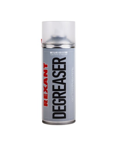 Очиститель обезжириватель DEGREASER, REXANT, 400 мл, аэрозоль (85-0006): Баллон с очистителем в Бердске