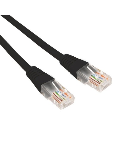 Патч-корд U/UTP CAT 6, RJ45-RJ45, 26AWG, LSZH, черный, 0.5м REXANT (02-0292-05). Патч-корд UTP. Rexant в Бердске