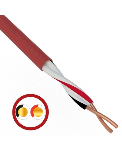 КПСВВнг(А)-LS 1х2х1,5 (01-4863)(REXANT). Кабель для систем пожарной и охранной сигнализации. Rexant в Бердске