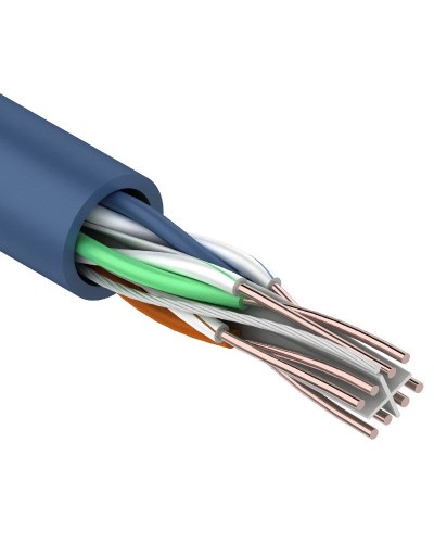 U/UTP 4PR 23AWG CAT6 305м REXANT (01-0047). Кабель «витая пара» (LAN) для структурированных систем связи. Rexant в Бердске