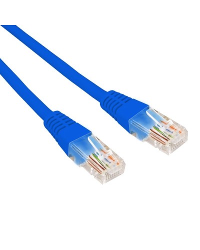 Патч-корд U/UTP CAT 6, RJ45-RJ45, 26AWG, LSZH, синий, 5м REXANT (02-0294-5). Патч-корд UTP. Rexant в Бердске