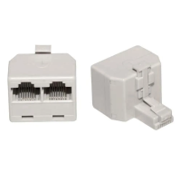 Двойник компьютерный UTP RJ-45(8P8C) (штекер - 2 гнезда) REXANT (03-0102): Кабельный соединитель