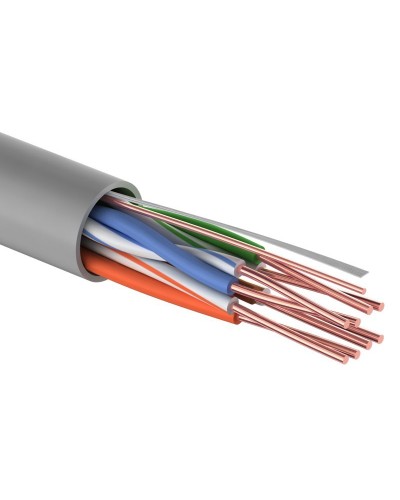 U/UTP, CAT 5e, ZH нг(А)-HF, 4PR, 24AWG, INDOOR, SOLID LIGHT 305 м (01-0059). Кабель «витая пара» (LAN) для структурированных систем связи. Rexant в Бердске