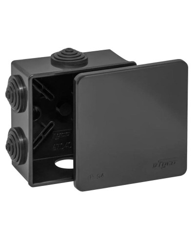 Коробка TYCO ОП 85х85х40мм УХЛ1 IP54 черный (67040Ч). Коробка распределительная. RuVinil в Бердске