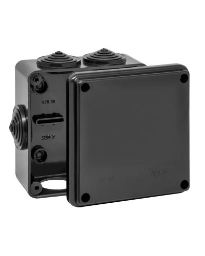 Коробка TYCO ОП 100х100х50мм УХЛ1 IP54 черный (67050Ч). Коробка распределительная. RuVinil в Бердске