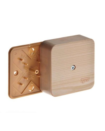 Коробка TYCO ОП 79х79х32мм IP40 сосна (65004-27М). Коробка распределительная. RuVinil в Бердске