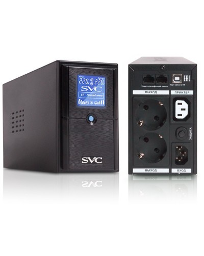 SVC V-600-L-LCD. Источник бесперебойного питания. SVC в Бердске