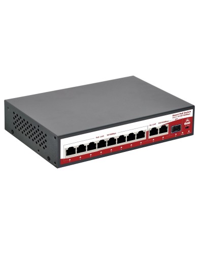 SR-PS0821GBL. Коммутатор с питанием по PoE. SarmatT в Бердске