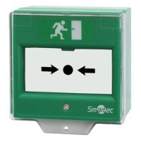 ST-ER114D-GN. Устройство разблокировки двери со стеклянной вставкой. Smartec