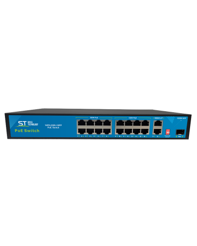 ST-S165POE PRO (версия 2). Сетевой PoE коммутатор. Space Technology в Бердске