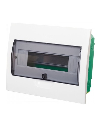 City9 Box 12 модулей встраиваемый с прозрачной дверцей (EZ9E112S2FRU). Щиток модульный. Systeme Electric в Бердске
