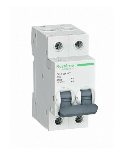 City9 Set 2P 16А 4.5kA С (C9F34216). Автоматический выключатель. Systeme Electric в Бердске