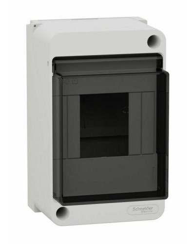 City9 Box 4 модуля навесной с прозрачной дверцей (EZ9EAB104). Щиток модульный. Systeme Electric в Бердске