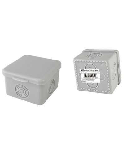 Коробка ОП 65х65х50мм, крышка, IP54, 4вх., без гермовводов (SQ1401-0821). Распаячная коробка. TDM ЕLECTRIC в Бердске