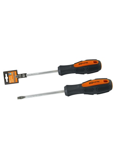 Отвертка шлицевая двухкомпонентная CR-V, тип SL5.0x150 "Алмаз" TDM (SQ1006-1007): Отвертка шлицевая двухкомпонентная в Бердске