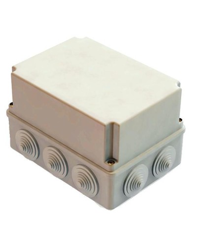 Коробка ОП 190х140х120мм, крышка, IP55, 10 гермовводов (SQ1401-1246). Распаячная коробка. TDM ЕLECTRIC в Бердске