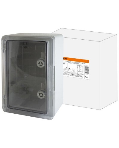 ЩМП-0-6, прозрачная крышка ABS, IP65, 500x400x180. Бокс пластиковый антивандальный. TDM ЕLECTRIC в Бердске