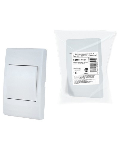 КП-Н-01 (SQ1901-0107). Кнопка для проводных звонков. TDM ЕLECTRIC в Бердске