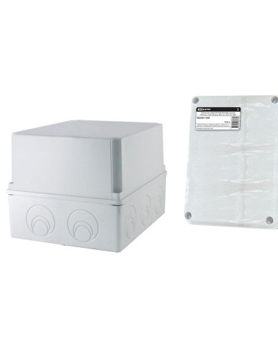 Коробка ОП 240х195х165мм, крышка, IP44, кабельные вводы d28-3шт, d37-2шт (SQ1401-1273). Распаячная коробка. TDM ЕLECTRIC в Бердске