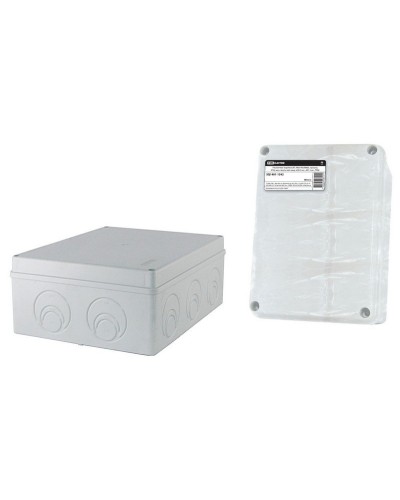 Коробка ОП 240х195х90мм, крышка, IP55, кабельные вводы d28-3шт, d37-2шт (SQ1401-1272). Распаячная коробка. TDM ЕLECTRIC в Бердске
