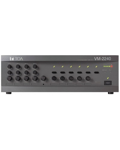 VM-2240 ER (TOA). Усилитель трансляционный зональный, 240 Вт. TOA в Бердске