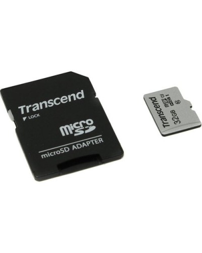 TS32GUSD300S-A. Карта памяти microSDXC, 32 ГБ, Class 10. TRANSCEND в Бердске