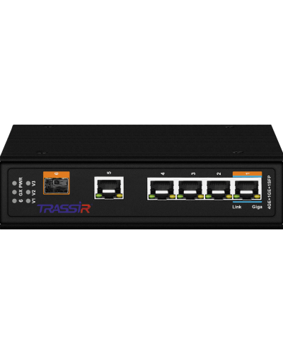 TR-NS15061S-150-4POE. Коммутатор с PoE. Trassir в Бердске
