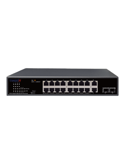 TR-NS14202S-185-16POE. Коммутатор с PoE. Trassir в Бердске